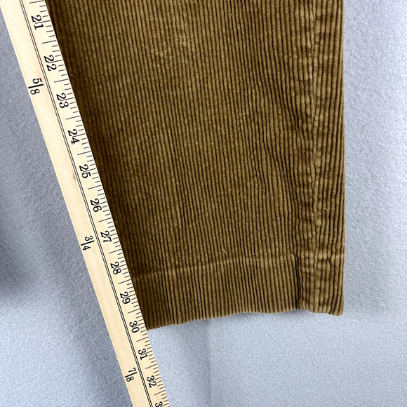 Brooks Brothers Clark Fit Corduroy Pants Mens 38x32 (36x30) Tan Classic - Picture 7 of 15